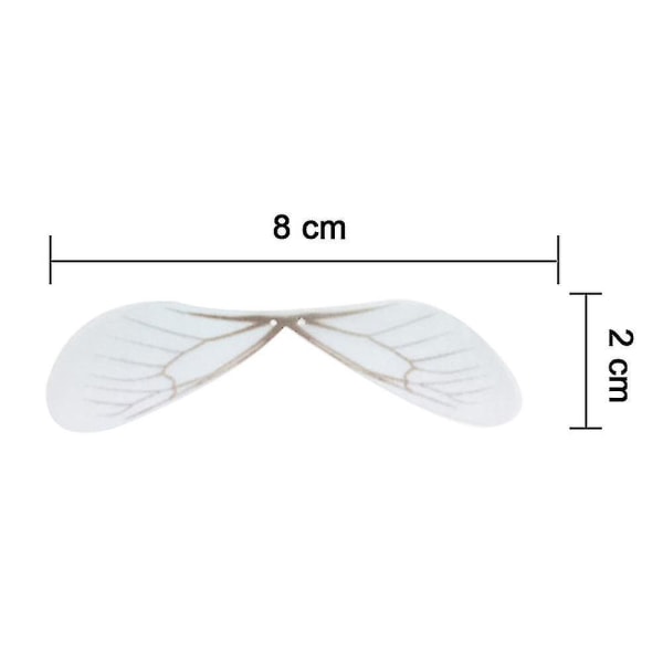70 Pair Dragonfly Wing Charms Artificial Butterfly Wings Charms Craft Wing Earring Charms For Women Earrings Pendant Jewelry