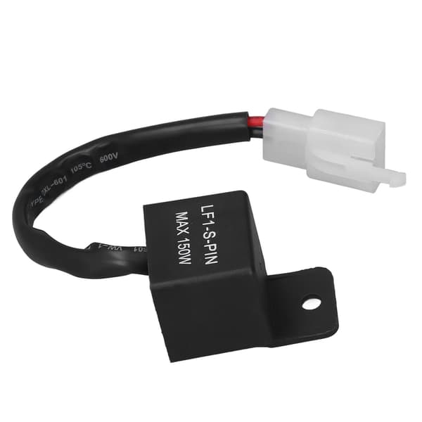 2-benet LED Blinkrelæ Kabel Motorcykel Blinklysmodul 150W 12V DC