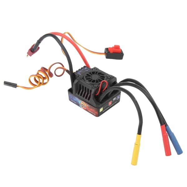 60A børsteløs ESC rask varmeavledning for 1/8 1/10 RC bilhastighetskontroller
