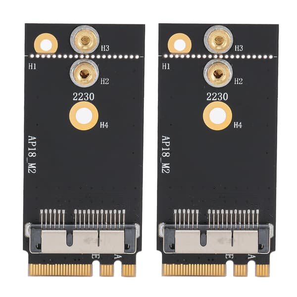 2 stk. adapter til OS X til NGFF interface trådløst netværkskort BCM94360CS2 BCM943602CS