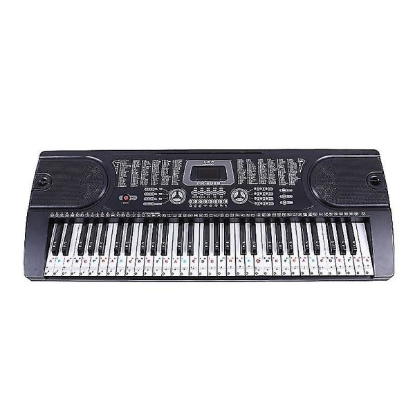 Klaver Alfabet Notes Stickers Keyboard Hand Scroll Symboler