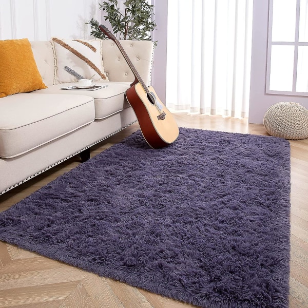 Soft Touch Area Teppe Soverom Anti-skli Yoga Teppe Shaggy Rugs