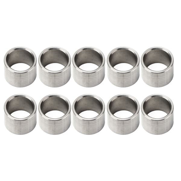 10 stk. Spacerskive 15 mm OD 12 mm ID Rustfrit stål Hardware Tilbehørsdelsæt Kit3515-0015-0120