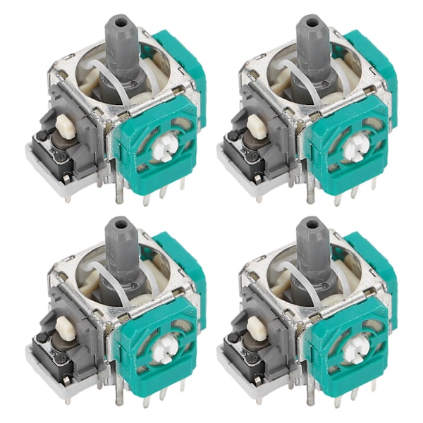 4 stk. 3D Analog Potentiometre Joystick Tommelfingergreb Udskiftningscontroller til XBOX One
