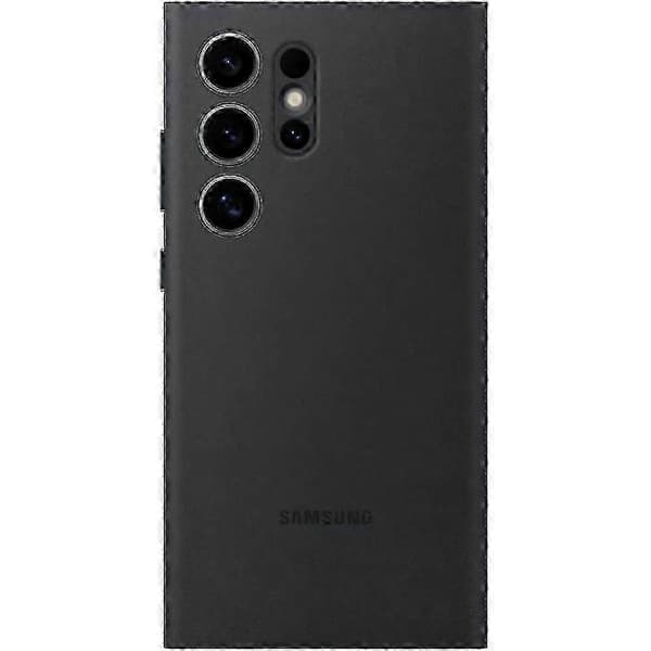 Galaxy S23 Ultra og S24 Ultra Smart View Pung Etui i Sort