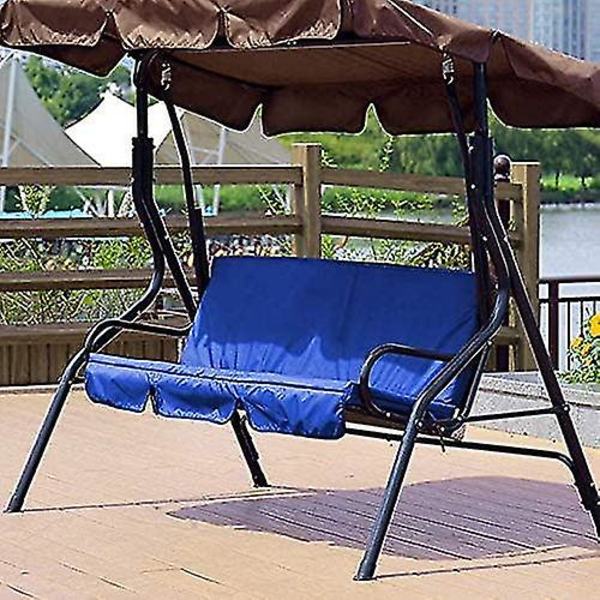 Patio Swing Chair Seat Cover Patio Dustproof Replacement Cover blue