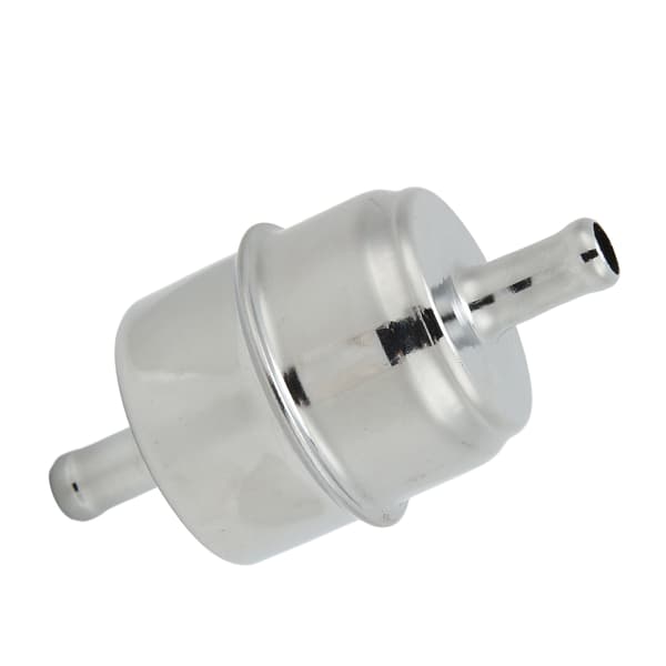 3 8in Høyflyt Drivstoffilter Inline Slange 9746 Krom Universal Erstatning Chevy