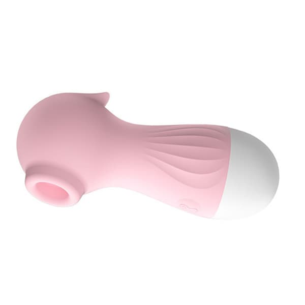 Massage Wand til Kvinder Søhest Form Stærk Vibration Tunge Sug Pink