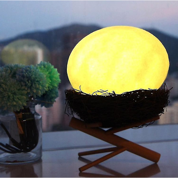 3w Bird Nest Rative Led Bordslampa