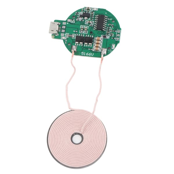 Effektiv Mini QI Trådløs Ladermodul - 2-8 mm Overføring