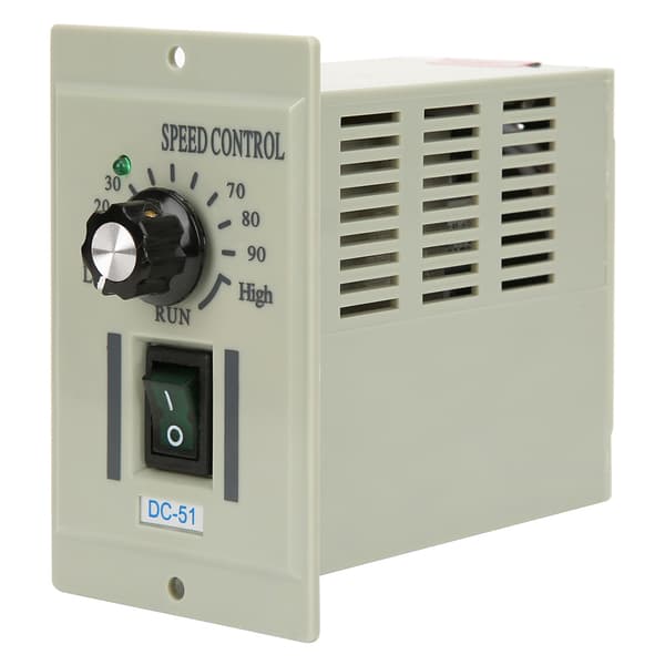 Motorhastighetskontroller Mini Permanent Magnetisk DC Guvernør DC-51 110V Inngangs-/utgangsspenning DC 0-90V