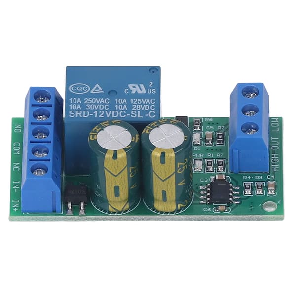 Vannstandskontroller Relé Sensor Modul Automatisk Kontroll DC 12-15V AC 9-12V