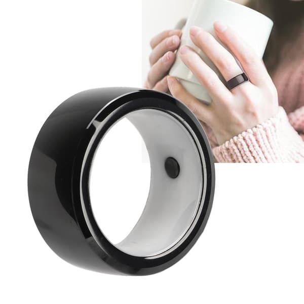R5 NFC Smart Ring Keramisk Multifunktionel Bærbar Universal Sensing 128GB til Mobiltelefon