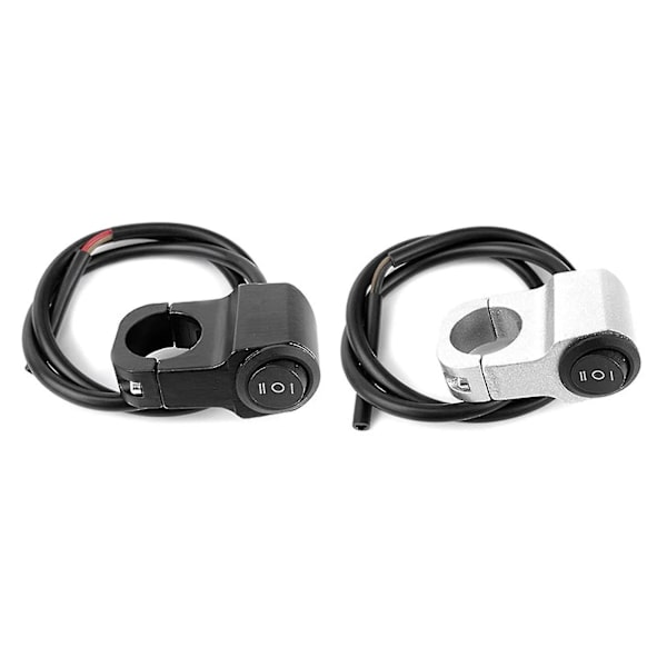 Vattentät Motorcykel 7/8" Styre Strålkastare Dimspot Light On Off Switch