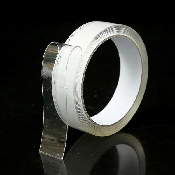 Uppgradera Nano Tape Bubble Kit, Dubbelhäftande tejp Plastbubbeltejp, Elastisk tejp 0.01cm*0.5cm*200cm