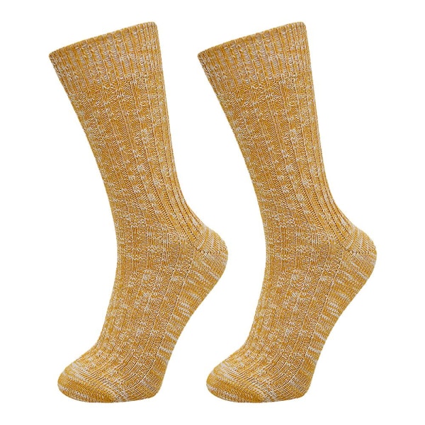 Breathable Snowflake Socks Warm Soft Wool Socks Cozy Crew For Going Out In Winter-style 1
