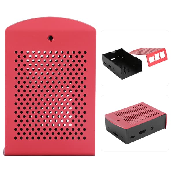 Moderkortskåpa i metall av aluminiumlegering för Raspberry Pi