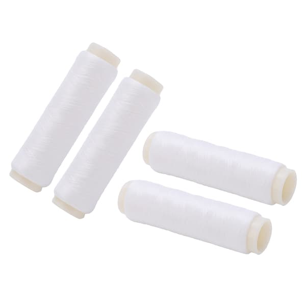 4 stk. Høj Elastisk Usynlig Nylon Fiskeline 100m 200m Elastikker