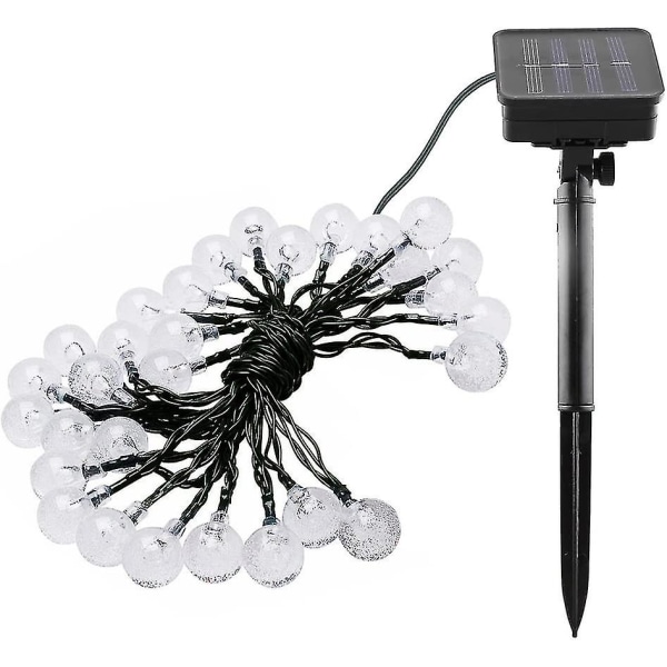Udendørs Solar-guirlande, 6,5 m 50 Led Flower Fairy Lights Med