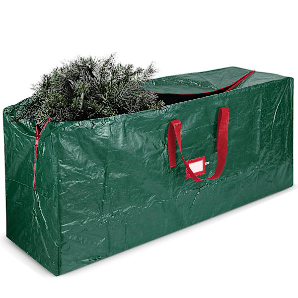 Hhcx-large Christmas Tree Storage Bag - Fits Up To 9 Ft Tall Holiday Artificial Disassembled Trees With Durable Reinforced Handles & Dual Zipper - Wat green 165*38*76cm