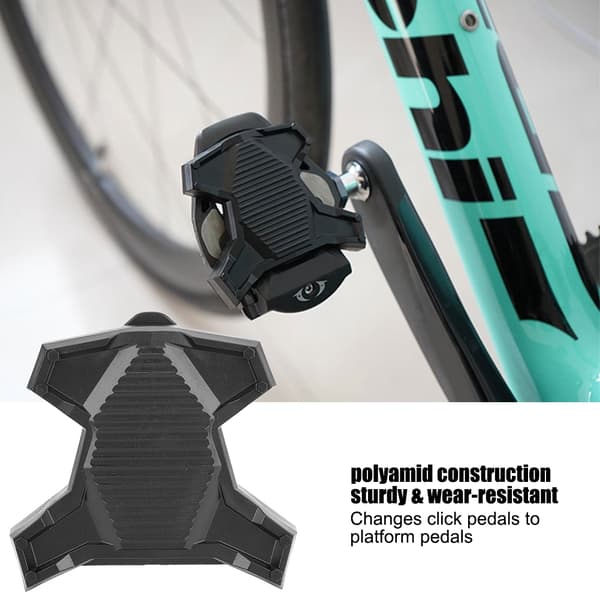 1 pari SPD Clipless -poljinadaptereita maantiepyöriin