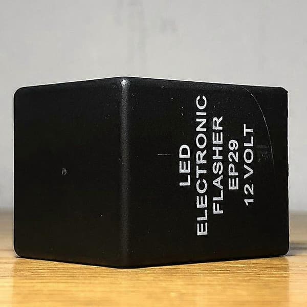 EP-29 LED-blinkrelä Fix blinkersdekoder Equalizer Black