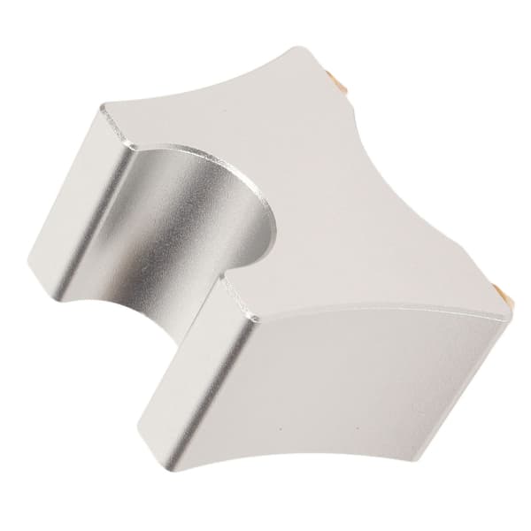 HiFi Kabelbricka Stativ Spik Multifunktion Aluminiumlegering HiFi Kabelklämma Trådfäste Strömhögtalarkabel Riser Clip Silver