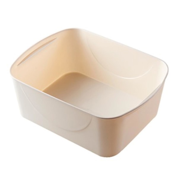 Skuffe Lingeri Flise Opbevaringsorganer Pladsbesparende Opbevaringsboks Til BH Sokker Slips og bælter Beige Single Grid