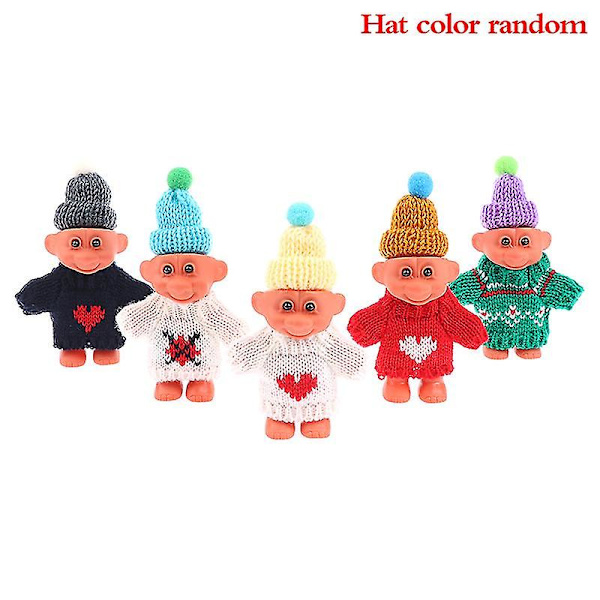 Bærbar Lighter Silikone Beskyttende Shell Funny Troll Doll Lighter Holder Pattern 3