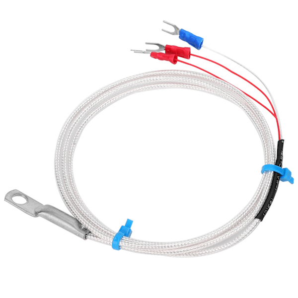 PT100 Termistor Temperatursensor Probe - 3m Rundhåls Patch Typ för Exakt Mätning