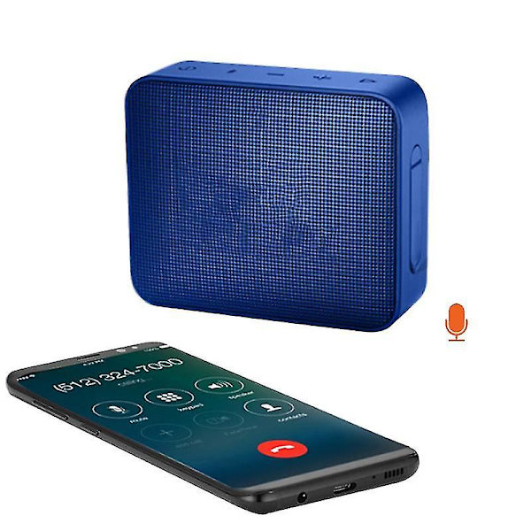 Vanntett Ultra Portable Bluetooth-høyttaler Mini Bluetooth-høyttalere Gaver Nytt gold