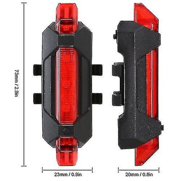 Hhcx-3kpl Super Bright ladattava Usb-pyörän takavalo