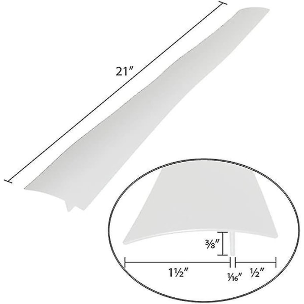 Keittiön silikoniliesi Counter Gap Cover - joustava Easy Clean Heat Resi