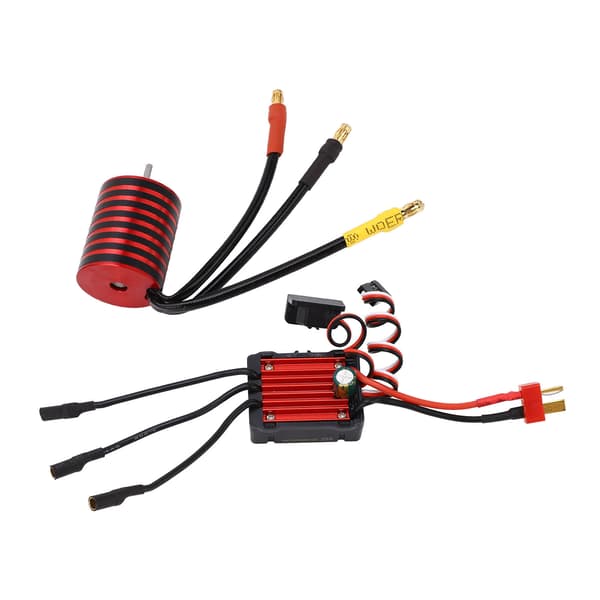 GTSKYTENRC 2430 Børsteløs Motor 25A ESC Kit Sensorløs 5800KV til 1/16 1/18 RC Køretøjer