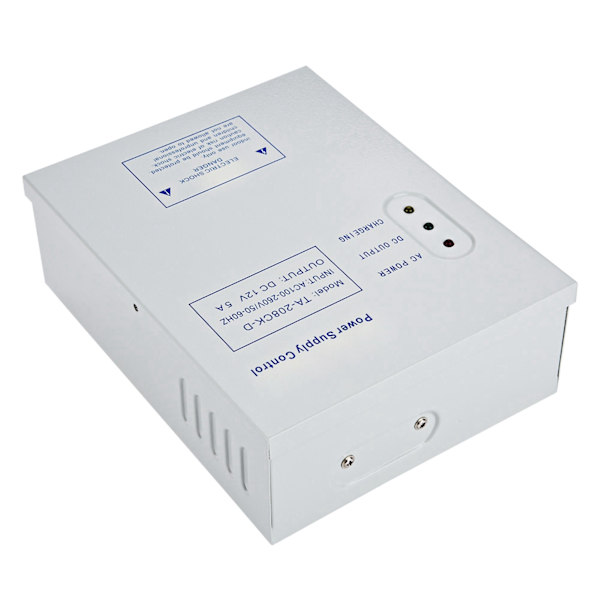 12V/5A DC Dörr Access Control System Strömförsörjning