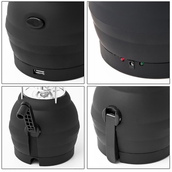 Solar Lantern, handvev Dynamo 36 Led Camping Lantern Emergency Light