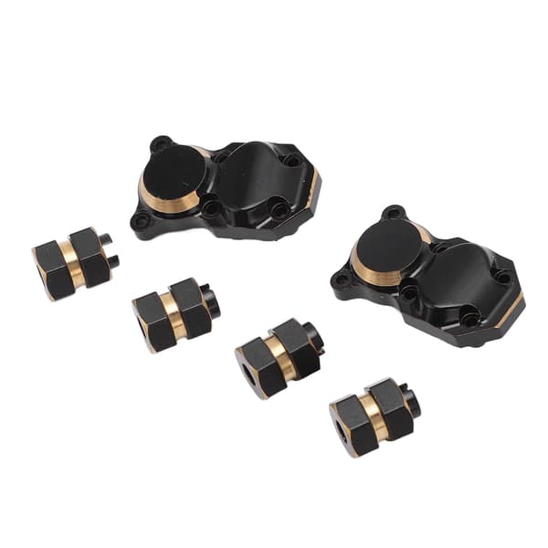RC Messing Kobling Slidstærk Front Bageste Diff Dæksel Aksial SCX24 1/24 RC Bil