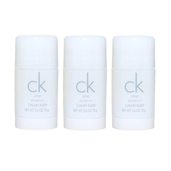 【BQ】3-pack Calvin Klein CK One Deostick 75ml White Vit