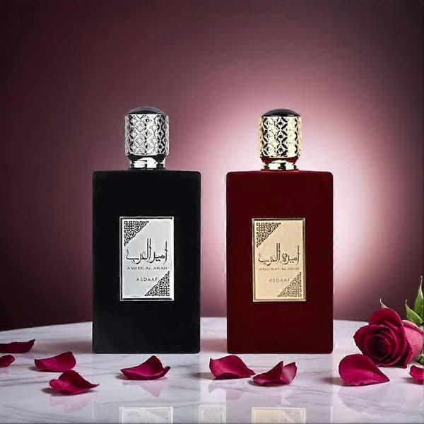 【BQ】Asdaaf arabisk parfymesett 30mlx4 Langvarig 12 timer Unisex Luksusgave AA