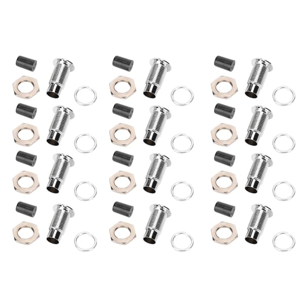 20 stk. LED-holderramme Lysdiode Flat Metall Messingbase Industriell Kontroll 5mm