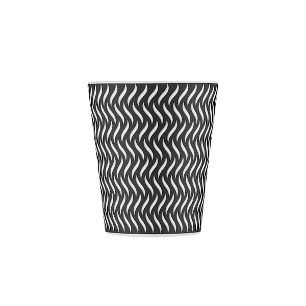 oz 240 ml återanvändbar miljøvenlig växtbaseret kaffekopp Melaminfri resemugg Spin Foam 8oz/240ml