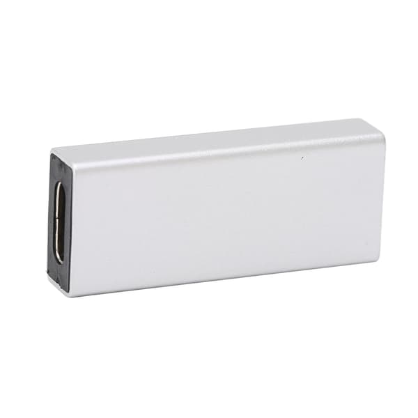 USB C till USB3.0-adapter Multifunktionell Typ C till USB-kontakt för dataöverföring och laddning Silvergrå