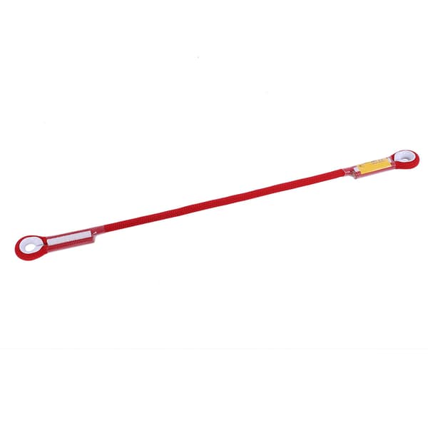 60 120 150 cm Utomhusöverlevnad Klätterrep med Ring Röd 120 cm