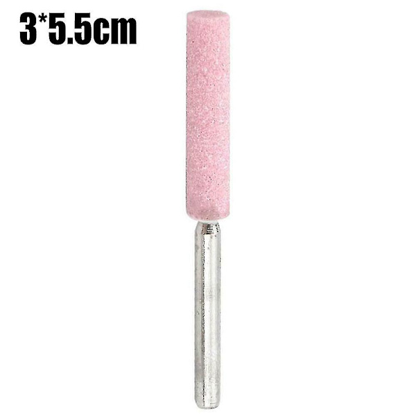 10st Motorsågsslipare Slipsten Fil Motorsåg Kedjesliphuvud 3 x 5.5cm