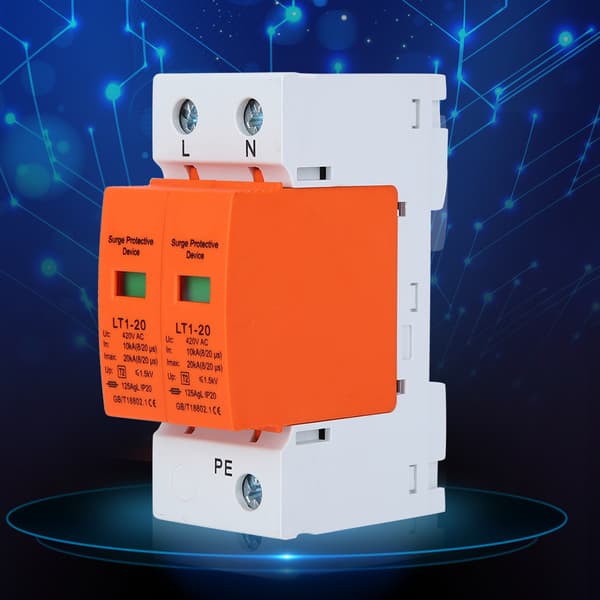Överspänningsskydd Orange Arc Module 2P LT120 20ka Åskskydd Modulära apparater