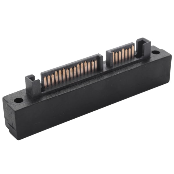 Oikeakulmainen Sff-8482 22-nastainen 7-nastainen + 15-nastainen Sata Drive Raid -sovitin black