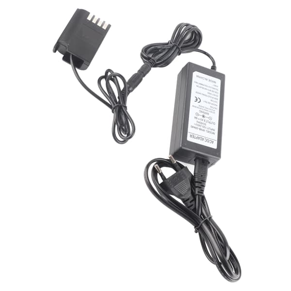 BLK22 DC-kobling Dummy Batteri Strømforsyningskit til DCS5 S5K Full Frame DSLR 100240V (EU-stik)