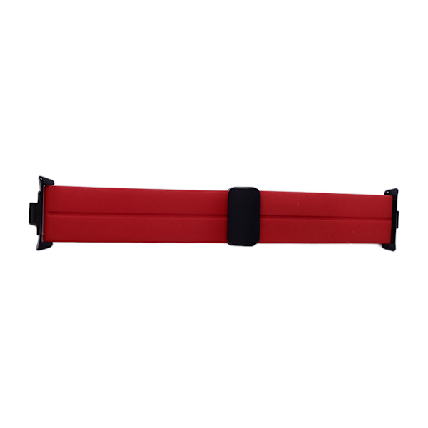 Silikon Armband för Mi Band 8 Pro - Vikbart, Flexibelt, Vattentätt - Vinröd