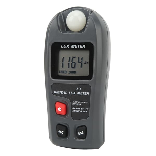 Digitalt Lysmåler Luxmeter Illuminometer Auto Shutdown LCD-display