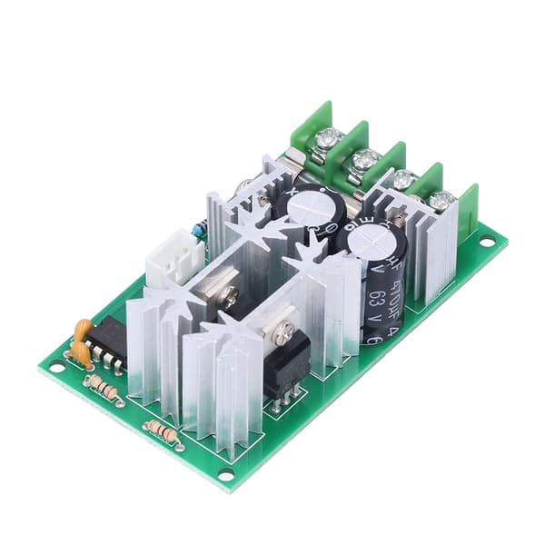Motorvarvtalsregulator Strömbrytare PWM Elektronisk Regulator Högeffektsdrivmodul DC10‑60V 20A